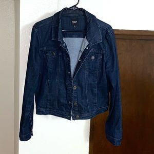 Navy Blue Jean Jacket